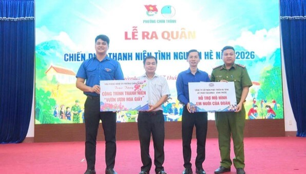 Chi Đoàn Thanh Niên Becamex – Bình Phước Đồng Hành Lan Tỏa Yêu Thương Nhân Dịp Quốc Tế Thiếu Nhi 01/6