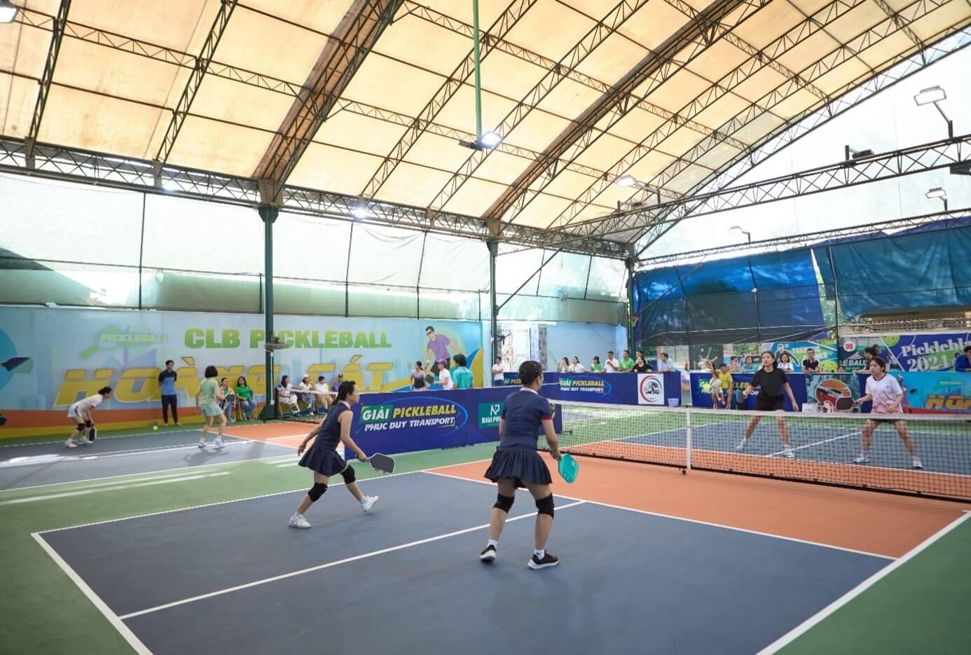 Hình ảnh thi đấu bộ môn Pickleball
